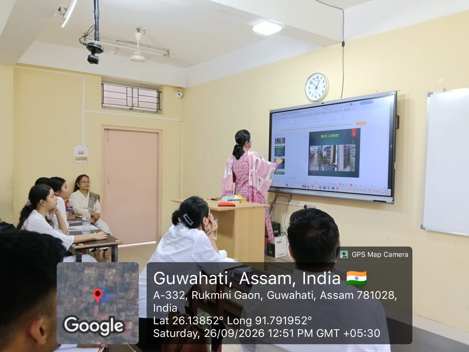 LIBRARY USER ORIENTATION PROGRAMME FOR 3 YEAR LL.B.