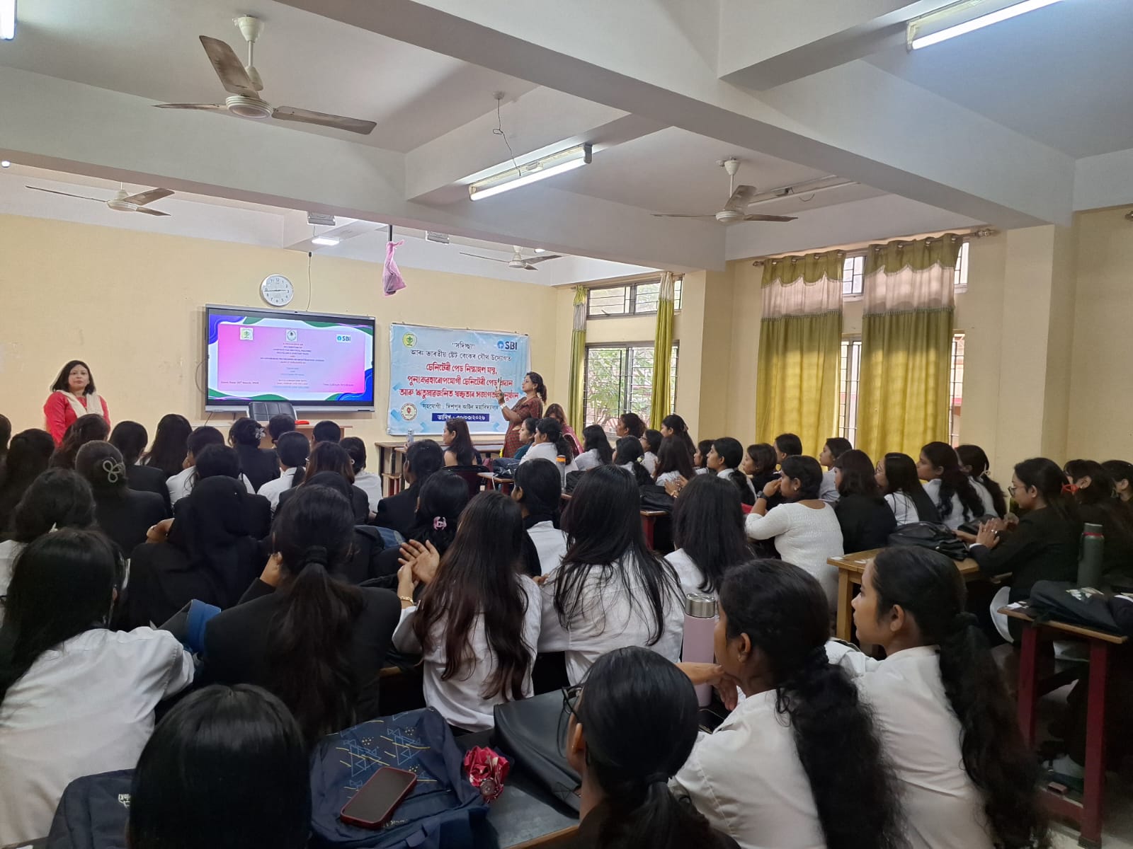 Awareness programme on menstruation hygiene